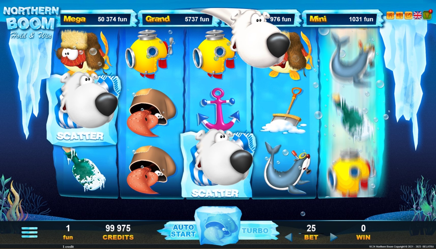 Northern Boom Slot Gameplay