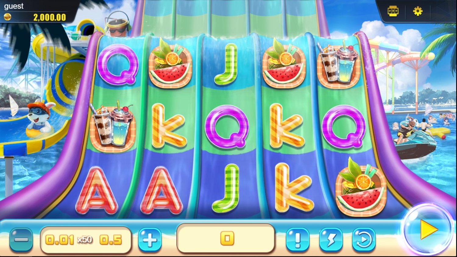 Ocean Park Slot Gameplay