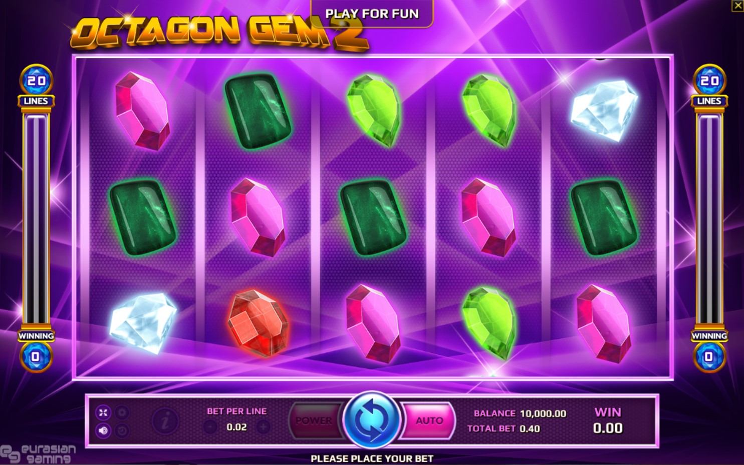 Octagon Gem 2 Slot Gameplay
