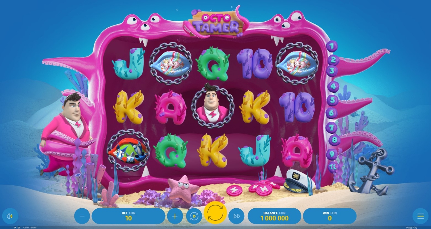 Octo Tamer Slot Gameplay