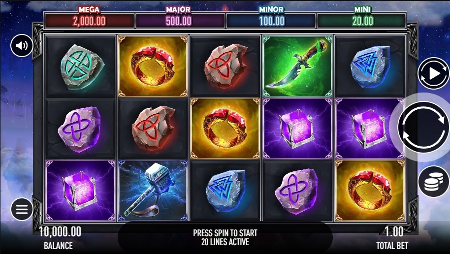 Odin's Tree Slot Gameplay