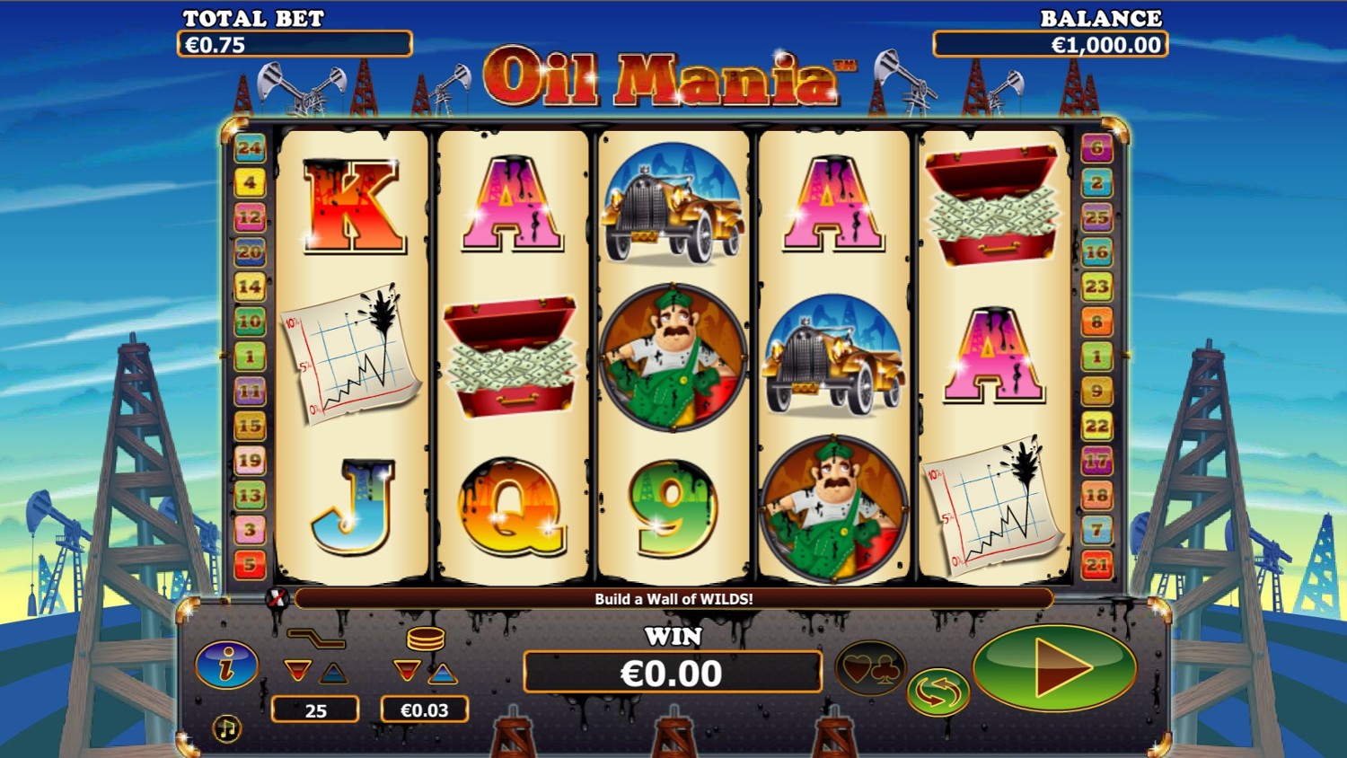 Oil Mania Slot Gameplay