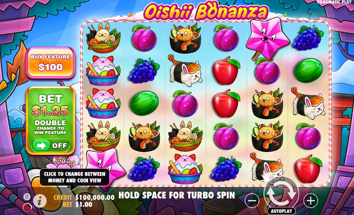 Oishii Bonanza Slot Gameplay