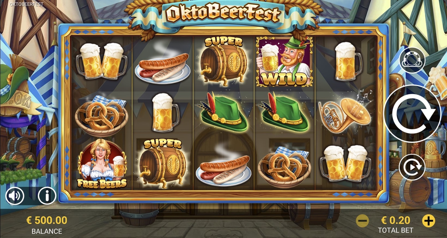 OktoBeerFest Slot Gameplay