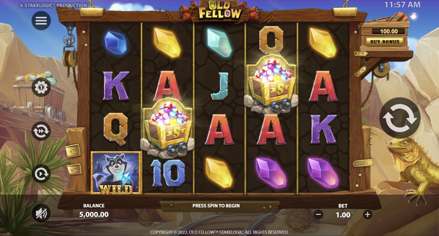 Old Fellow Slot Gameplay