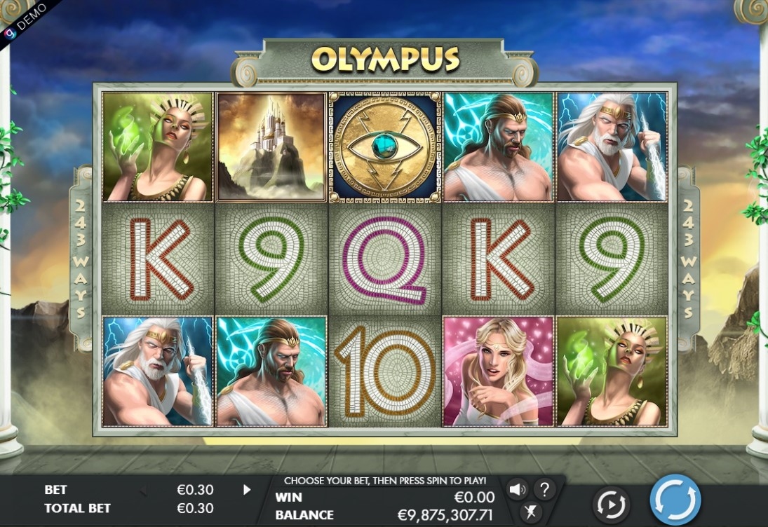 Olympus Slot Gameplay