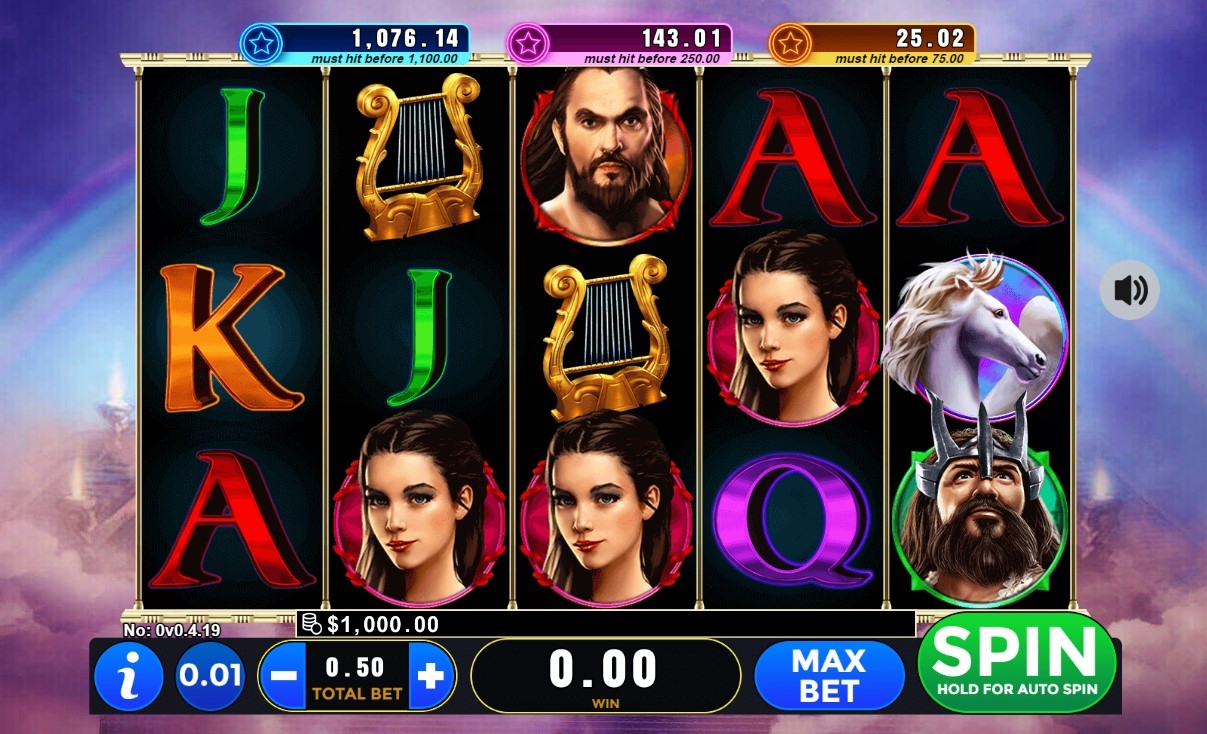 Olympus Slot Gameplay