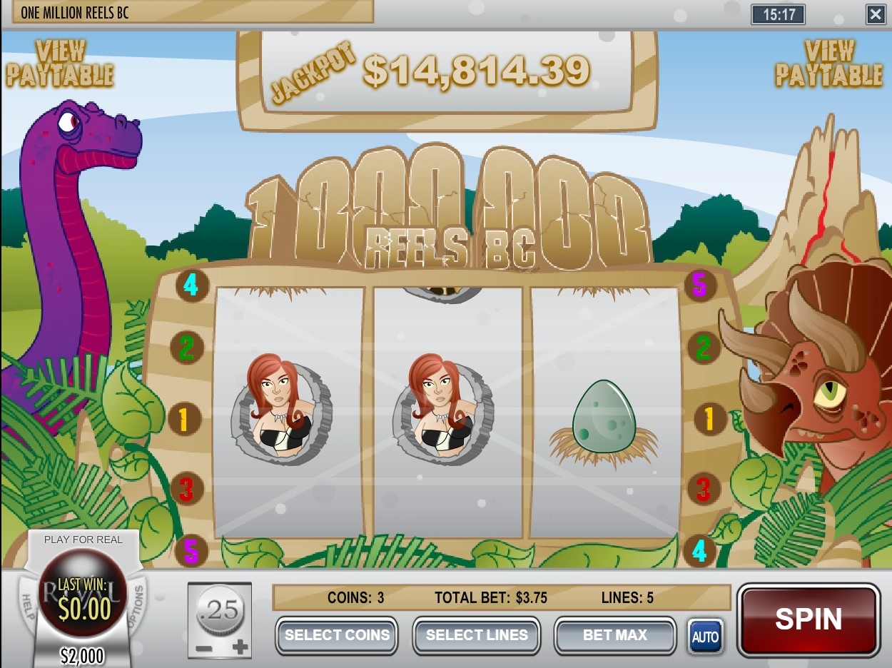 One Million Reels BC Slot Gameplay