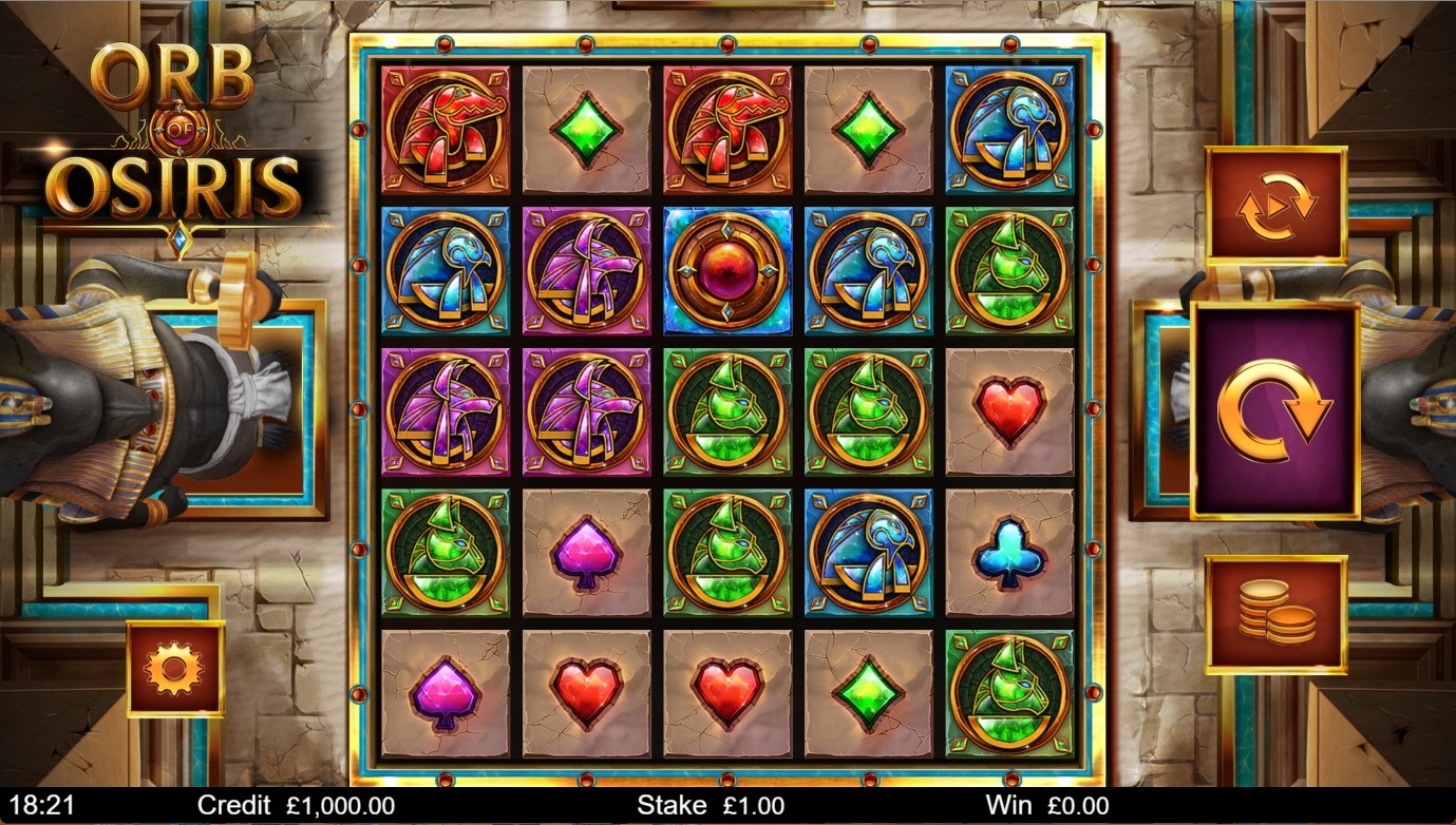Orb of Osiris Slot Gameplay
