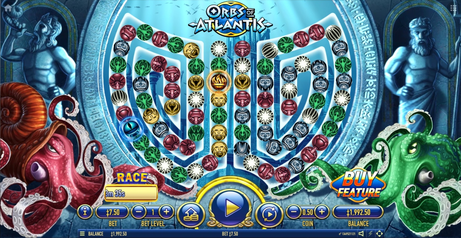 Orbs of Atlantis Slot Gameplay