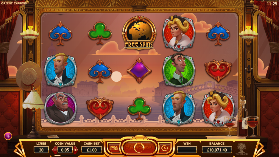 Orient Express Slot Gameplay