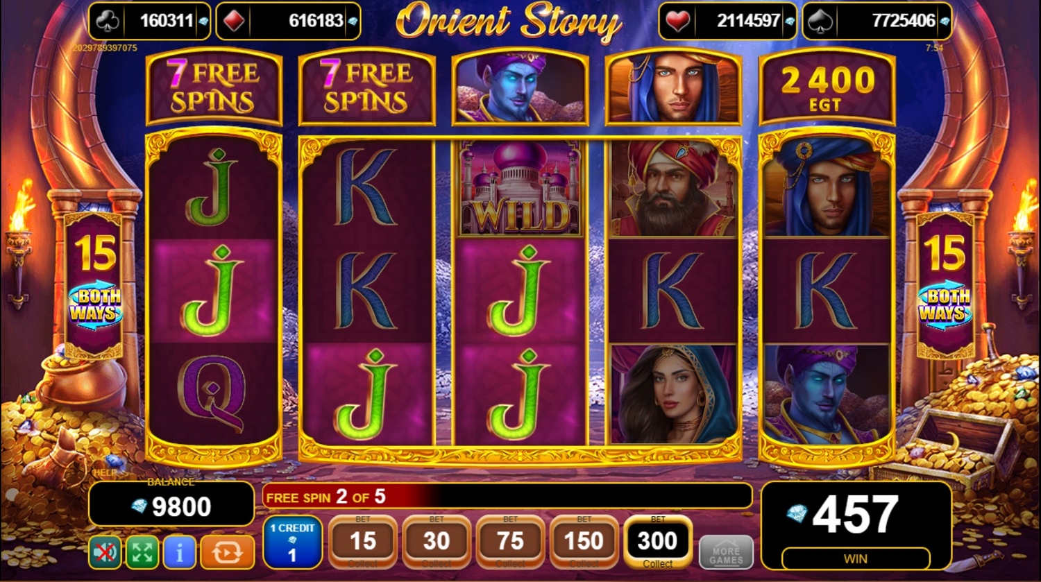 Orient Story Slot Gameplay