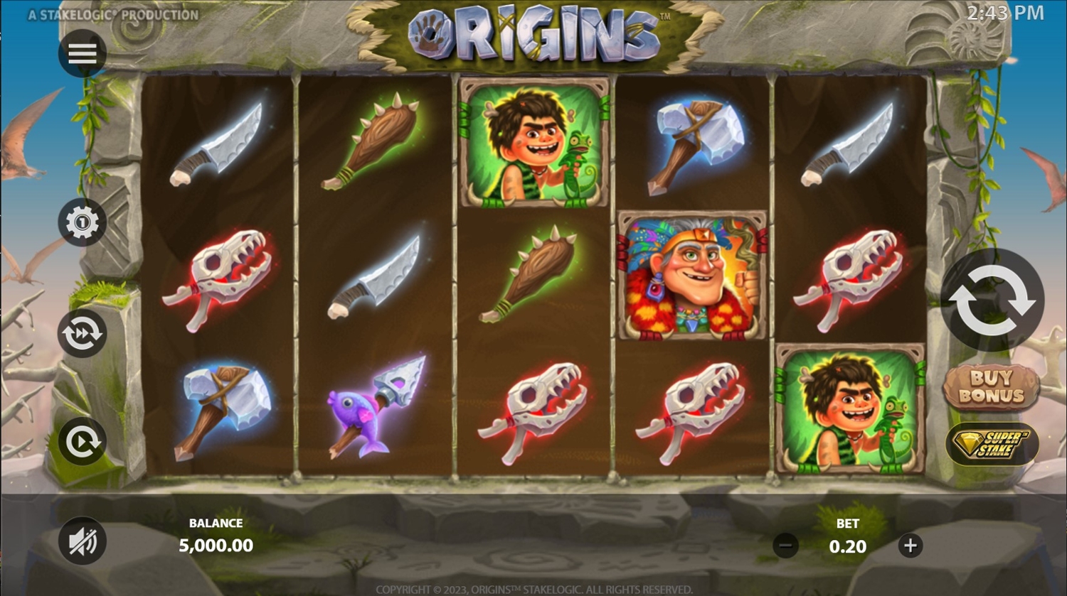 Origins Slot Gameplay