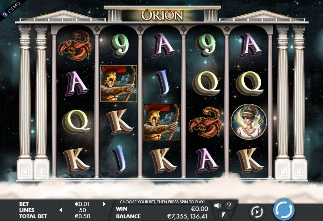 Orion Slot Gameplay