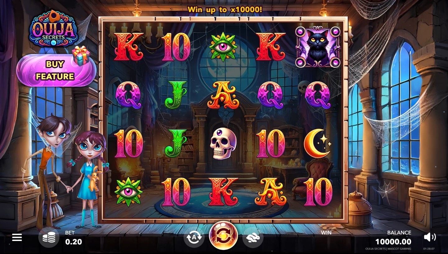 Ouija Secrets Slot Gameplay