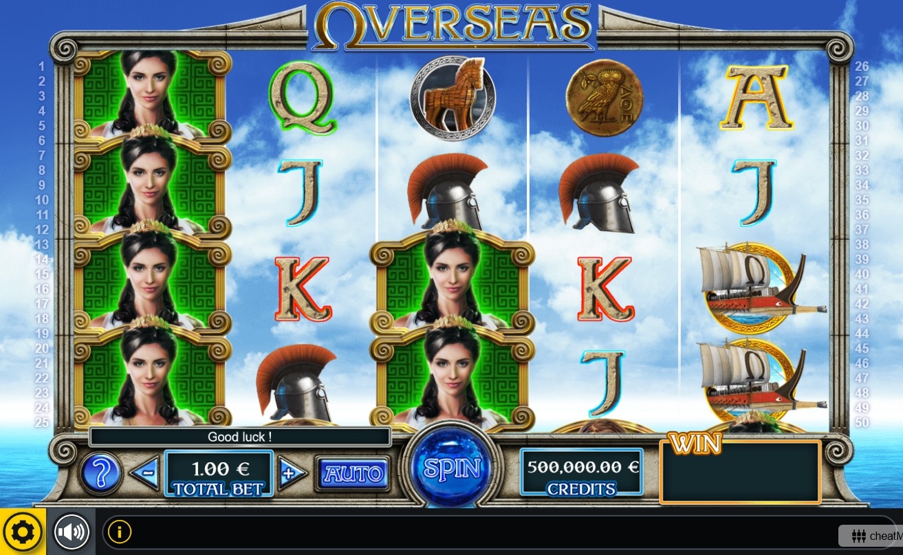Overseas Slot Gameplay