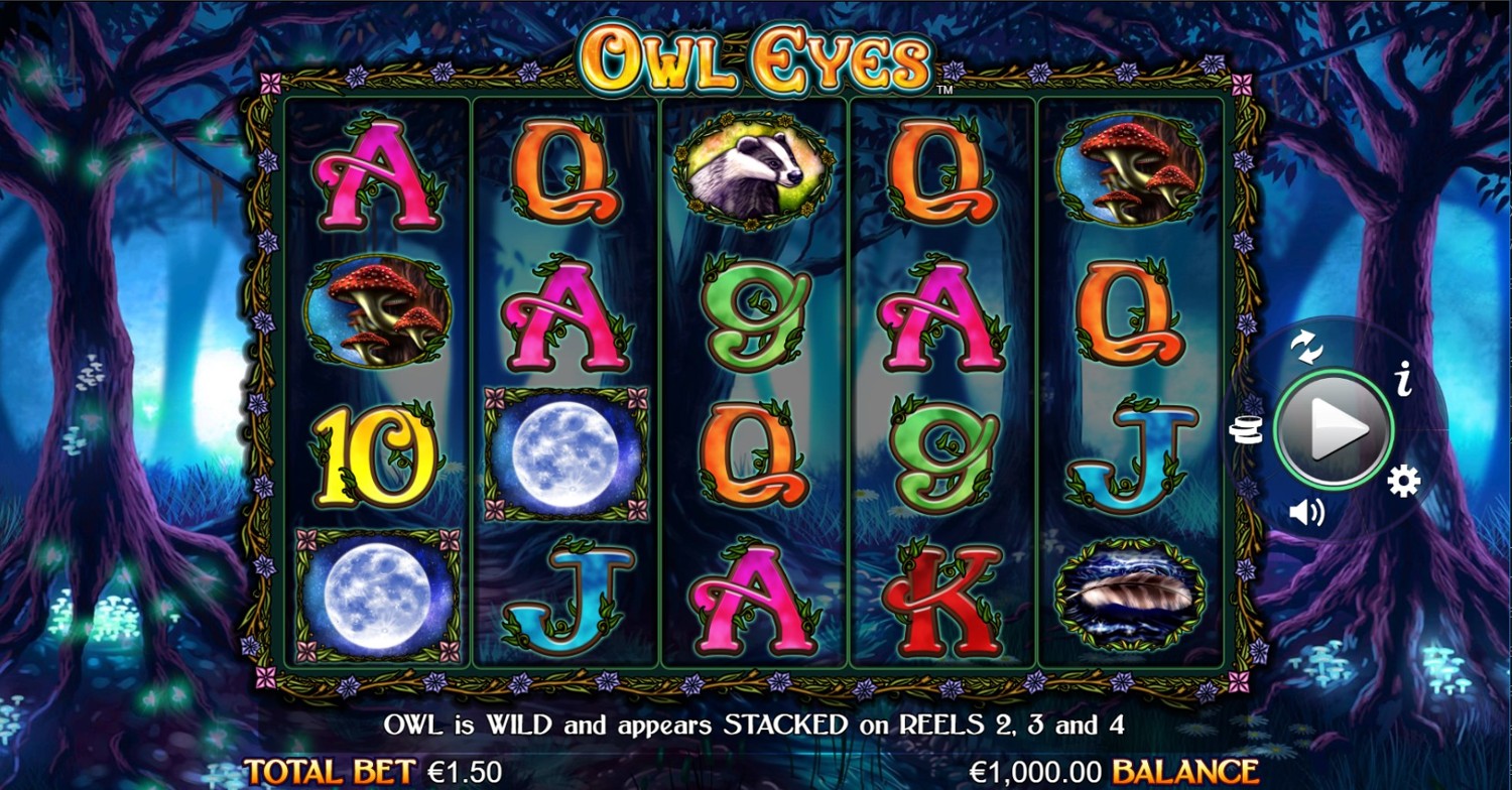 Owl Eyes Nova Slot Gameplay