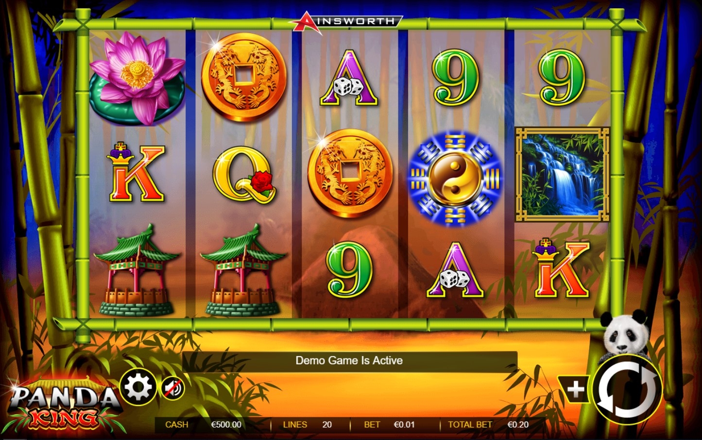 Panda King Slot Gameplay