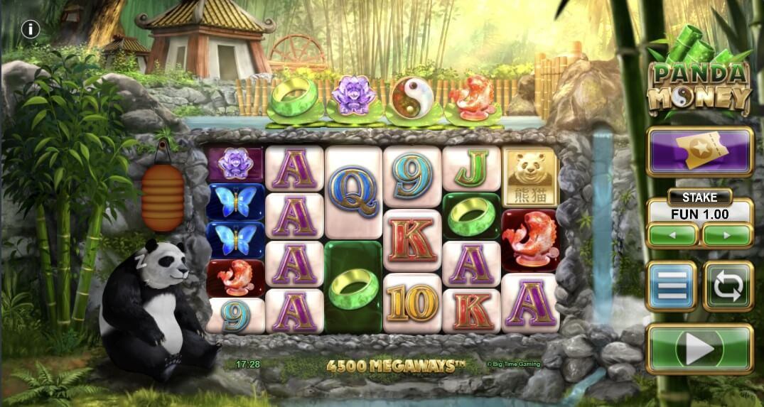 Panda Money Megaways Slot Gameplay