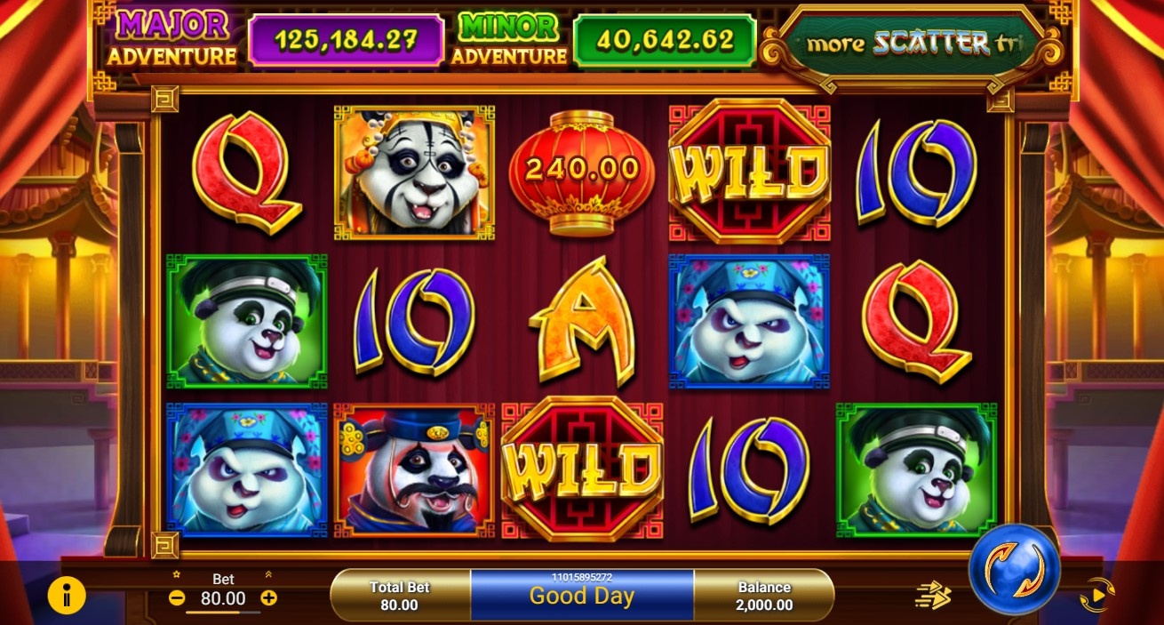 Panda Opera Slot Gameplay