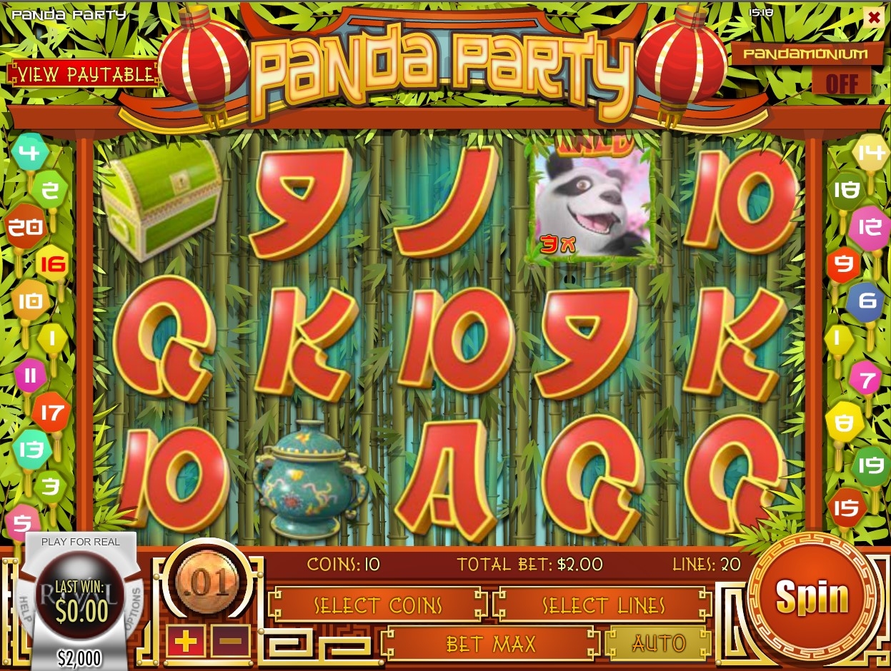 Panda Party Slot Gameplay
