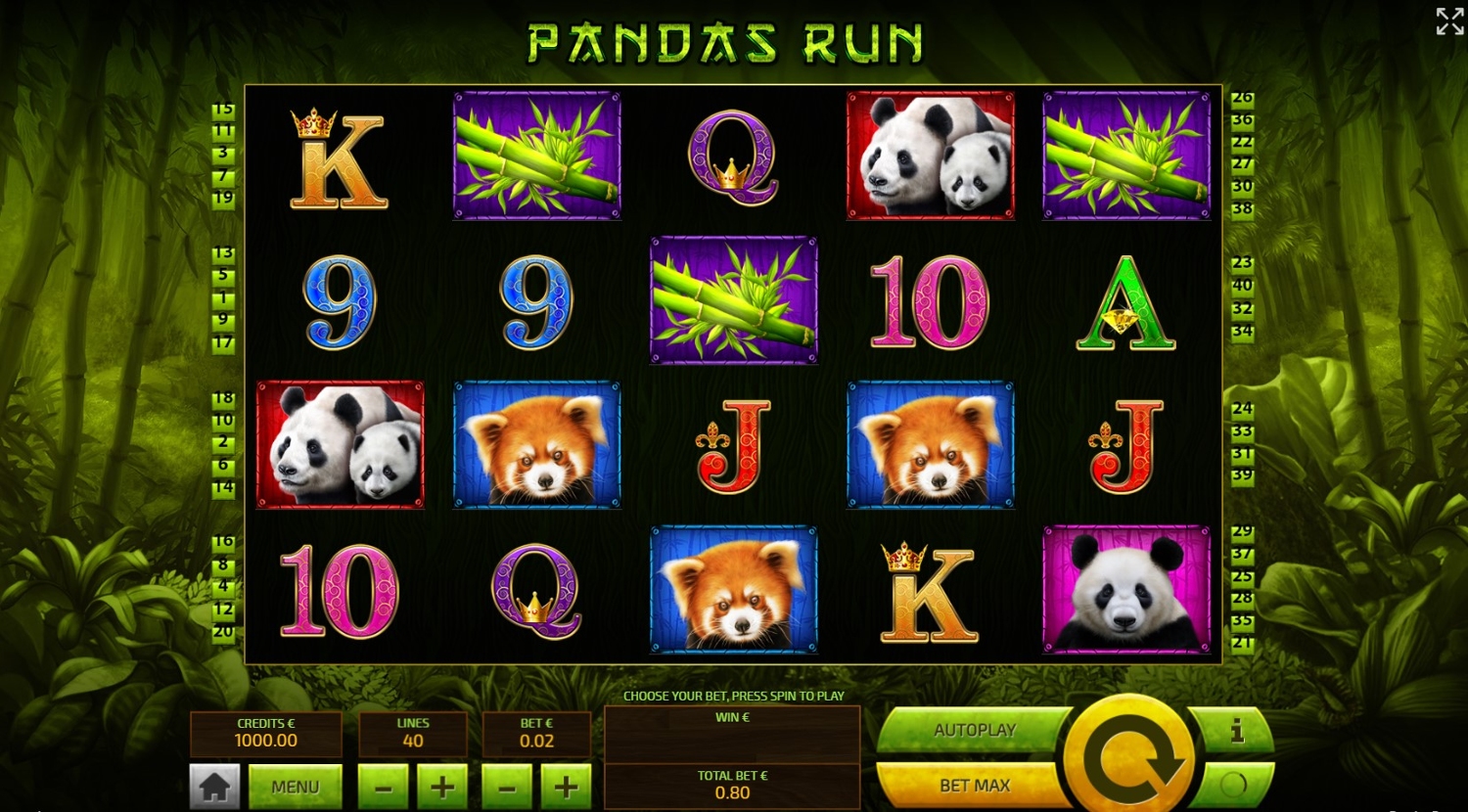 Panda's Run Slot Gameplay