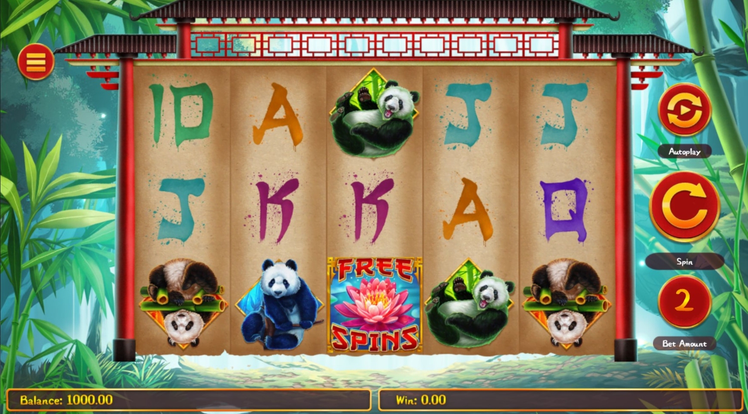 Pandas Go Wild Slot Gameplay