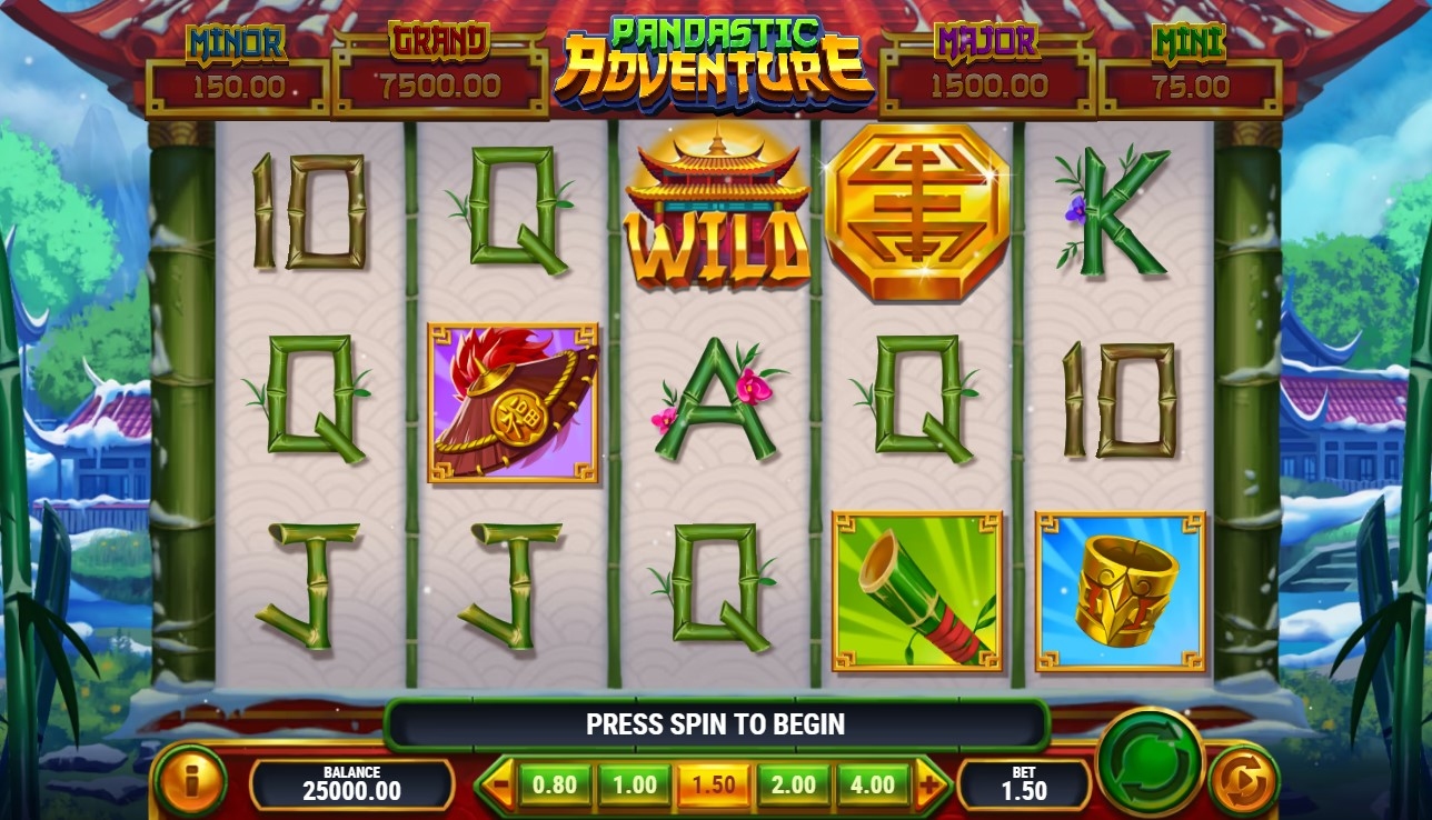 Pandastic Adventure Slot Gameplay