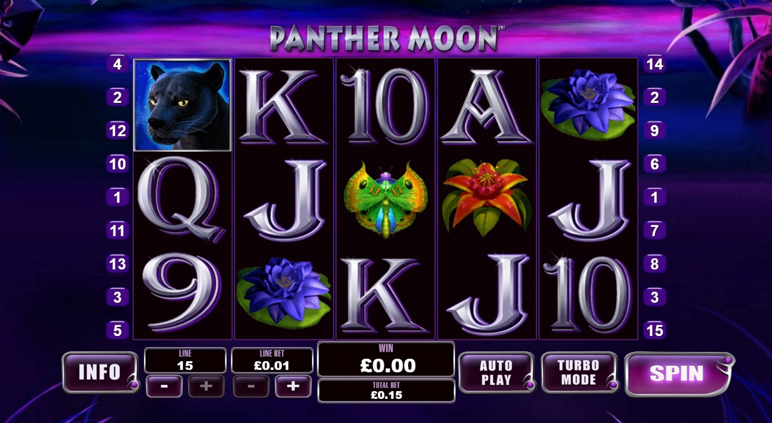 Panther Moon Slot Gameplay