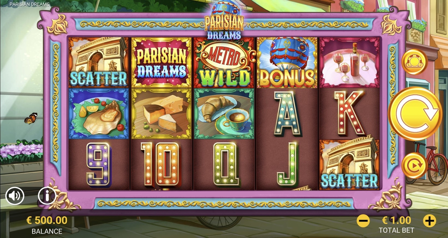 Parisian Dreams Slot Gameplay
