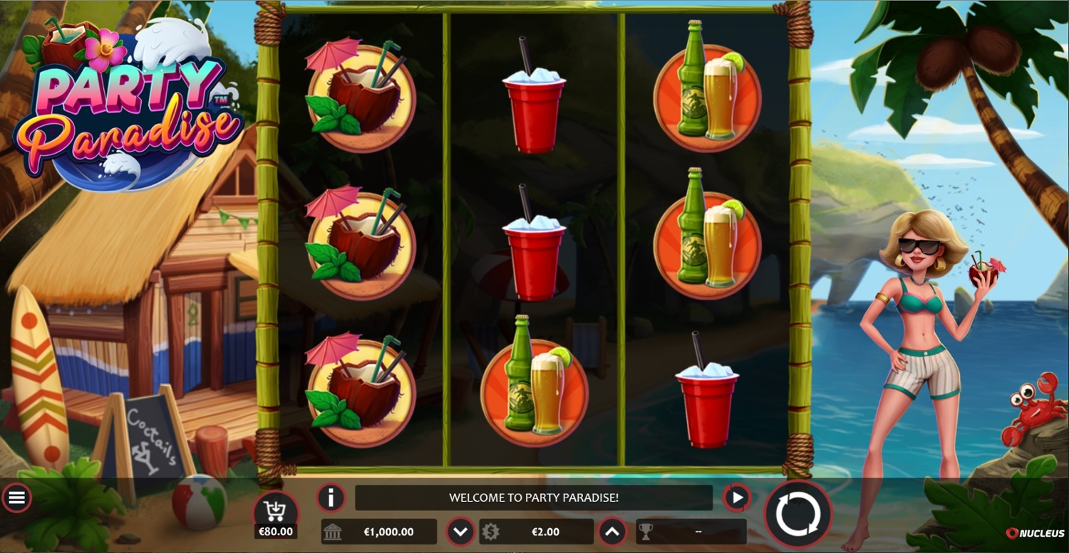 Party Paradise Slot Gameplay