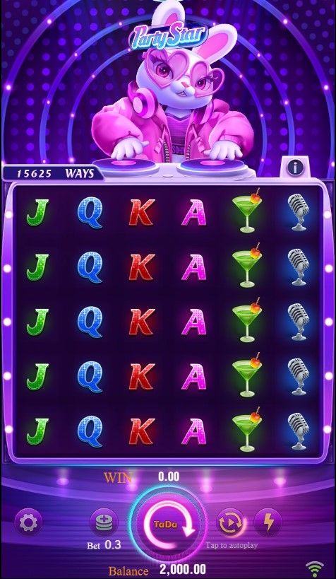 Party Star Slot Gameplay