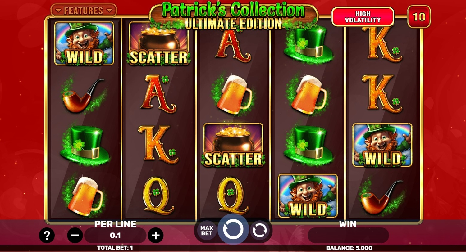 Patrick's Collection - Ultimate Edition Slot Gameplay