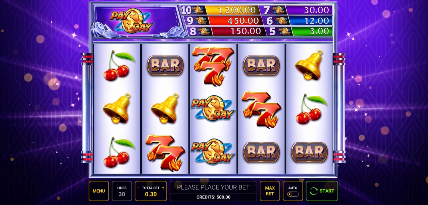 Pay Day Slot Gameplay