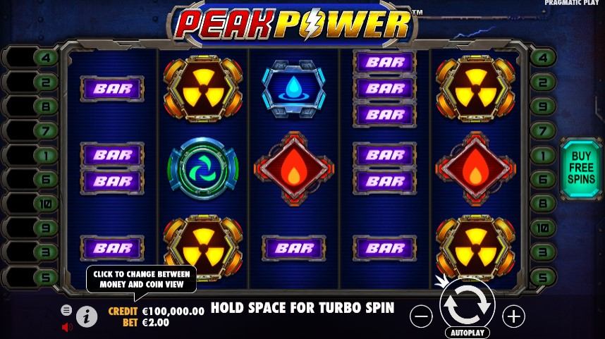 Peak Power Slot Gameplay