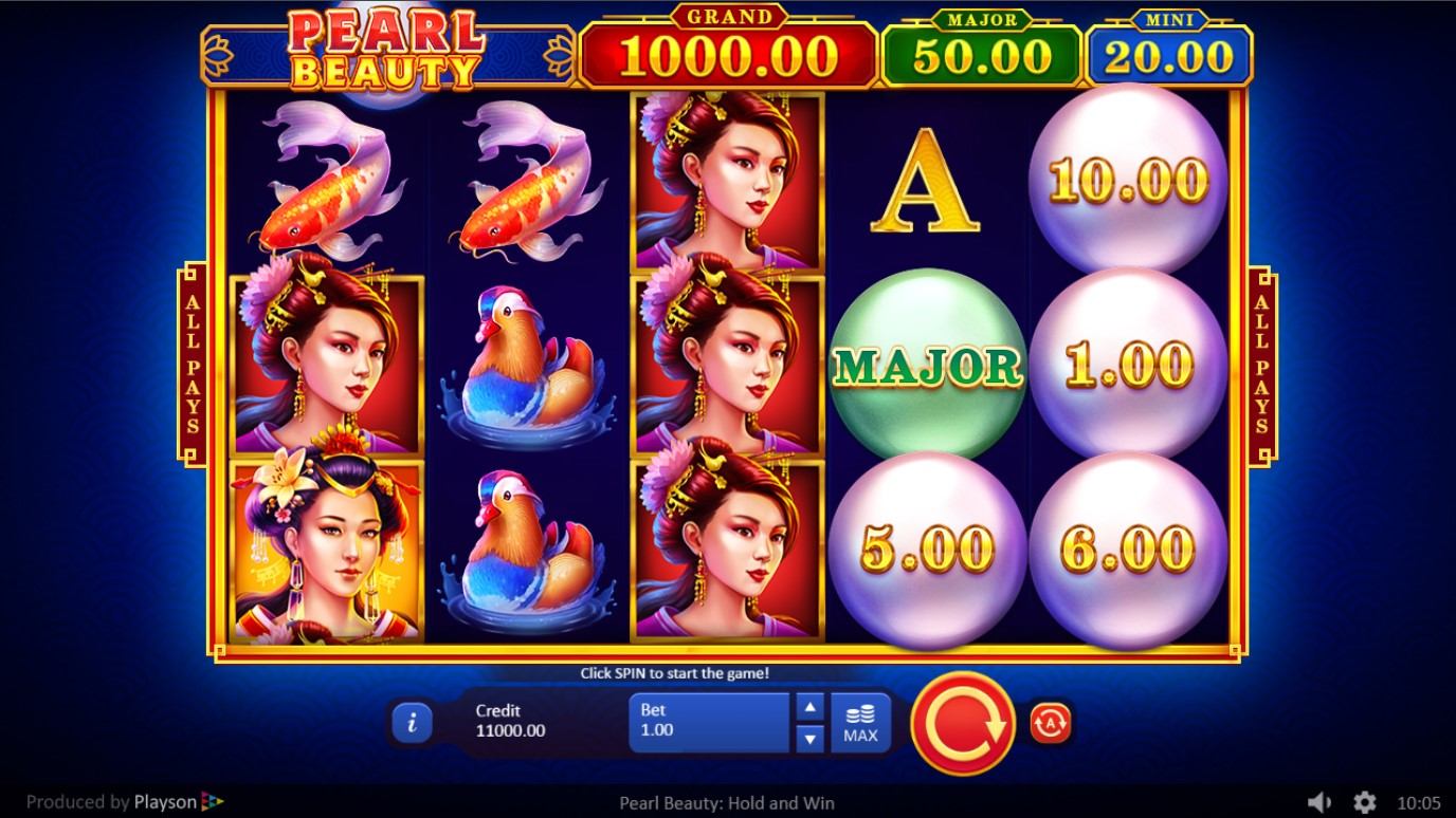 Pearl Beauty Slot Gameplay