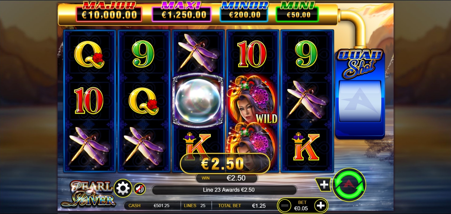 Pearl River Slot Gameplay