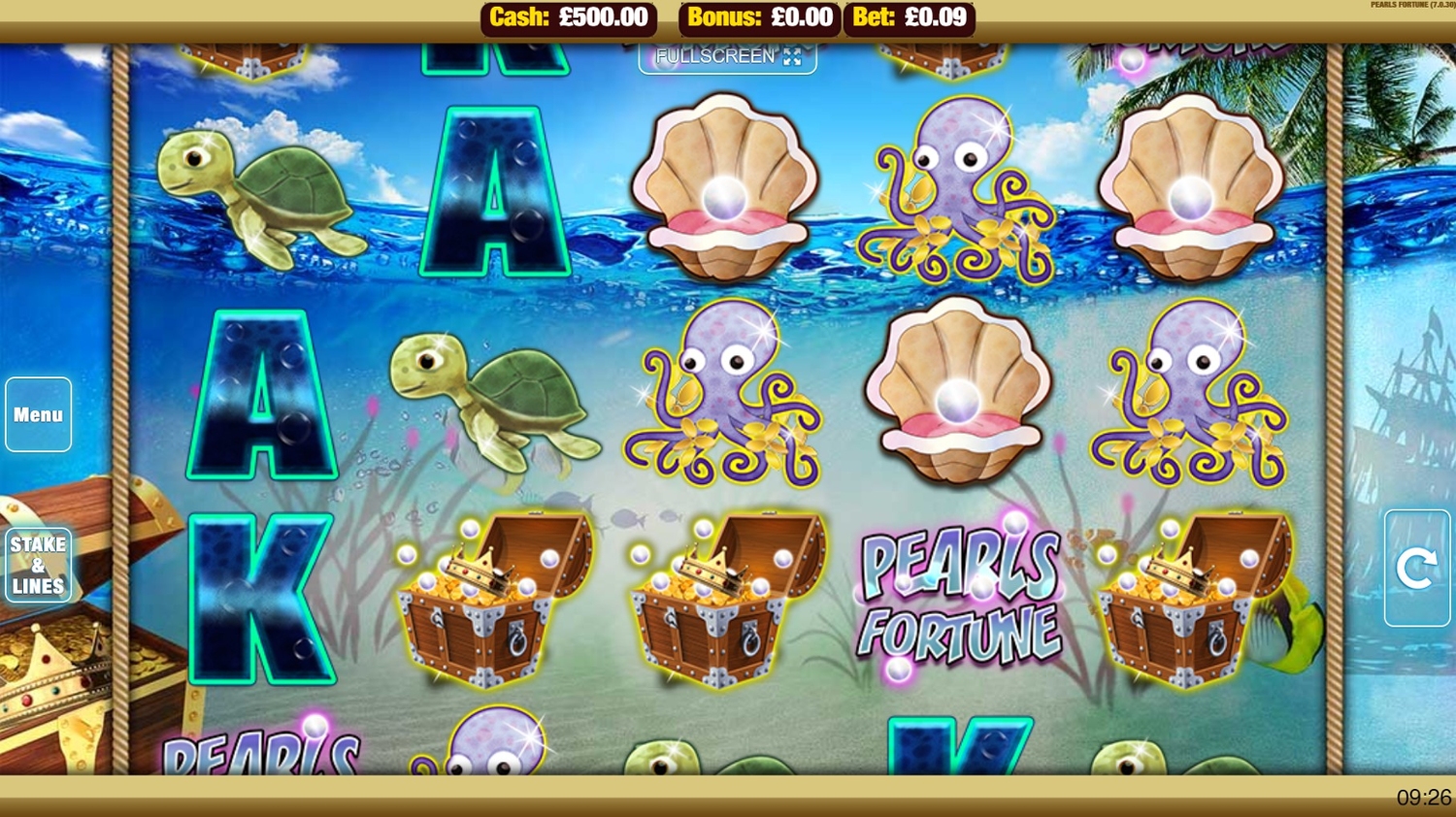 Pearls Fortune Slot Gameplay