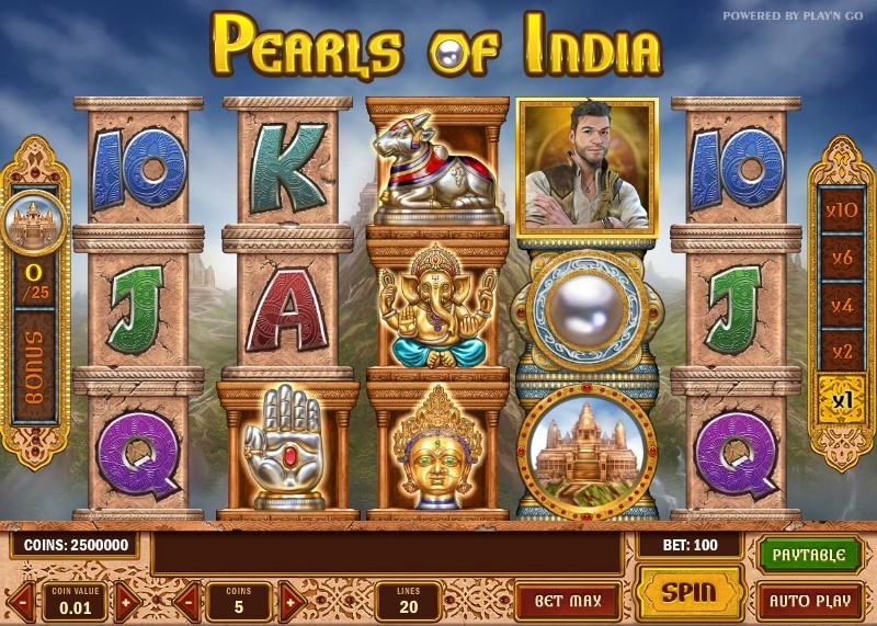 Pearls of India Slot Gameplay