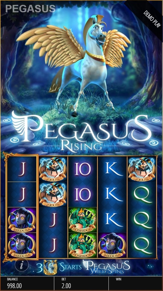 Pegasus Rising Slot Gameplay