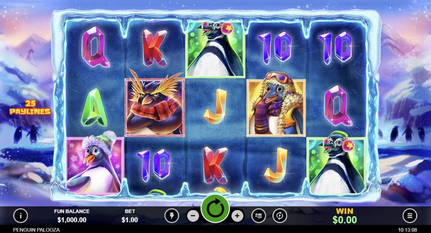 Penguin Palooza Slot Gameplay