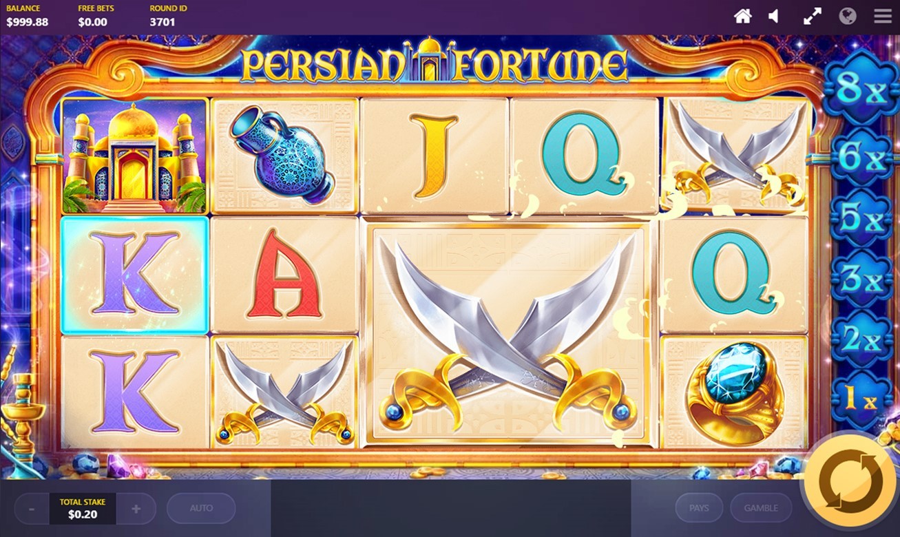 Persian Fortune Slot Gameplay