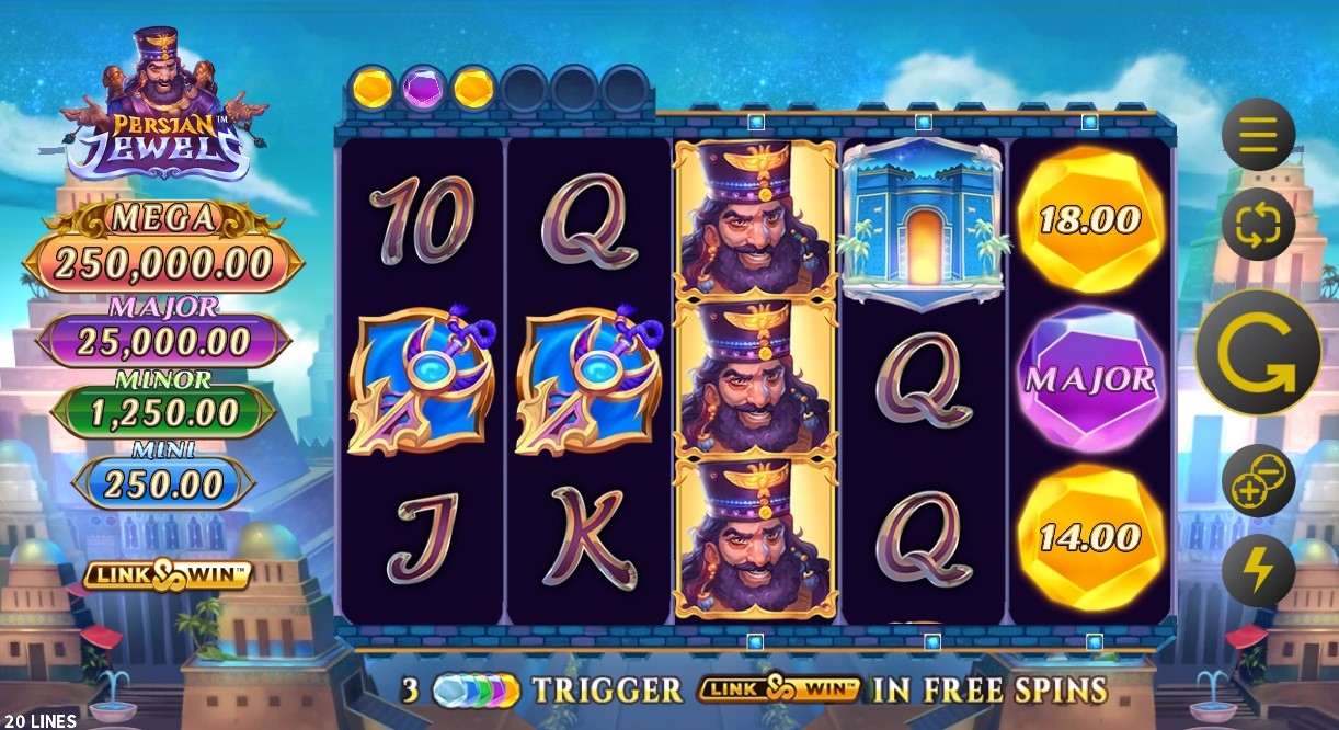Persian Jewels Slot Gameplay
