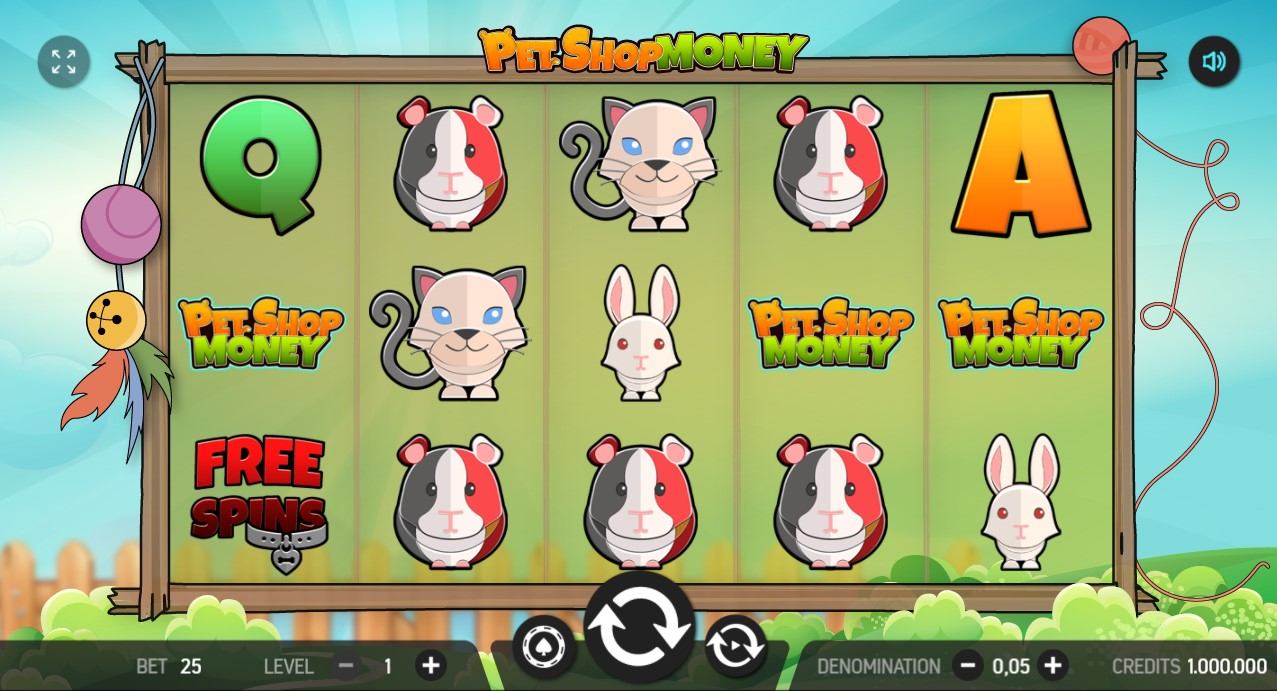 Pet Shop Money Slot Gameplay