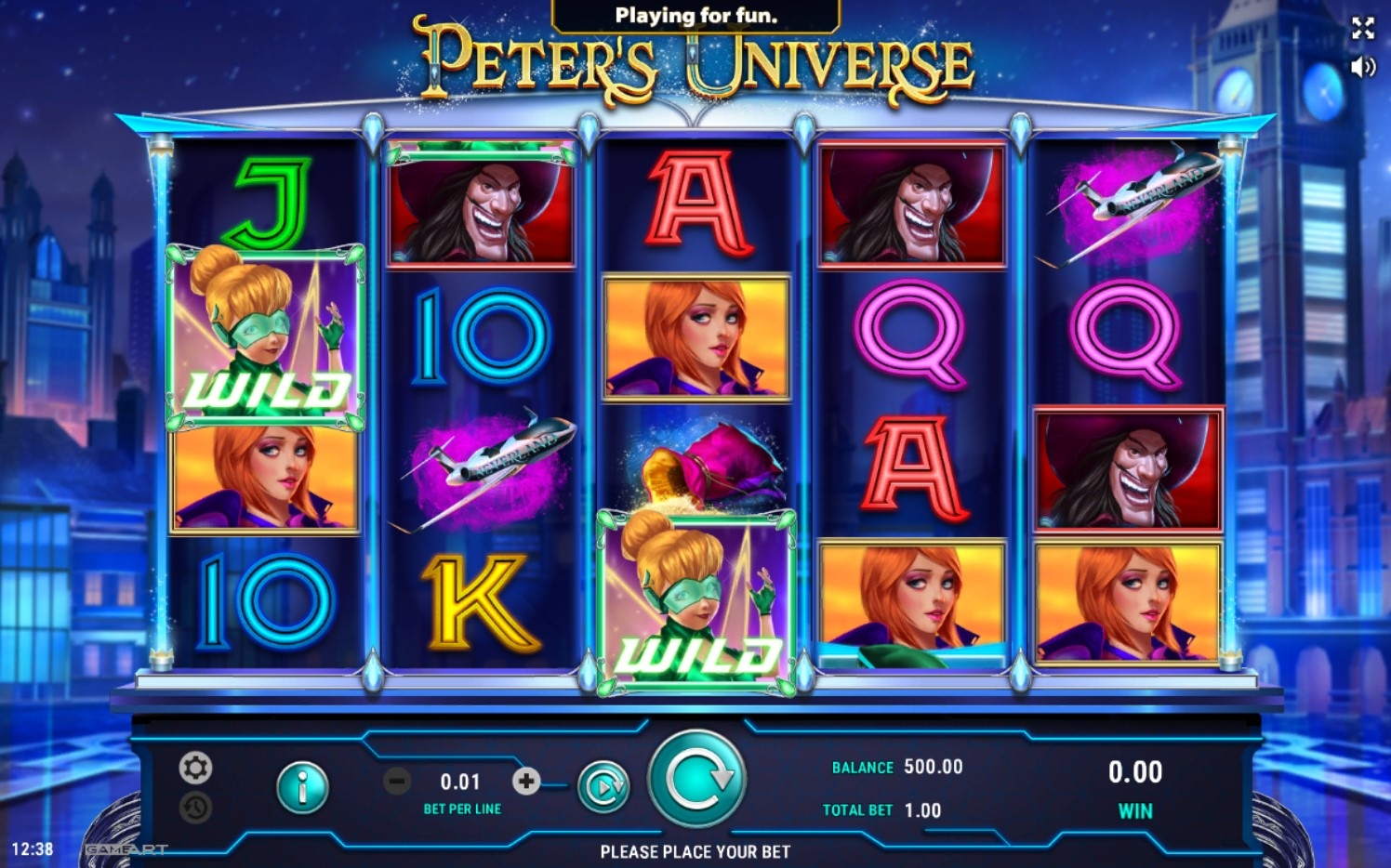 Peter's Universe Slot Gameplay