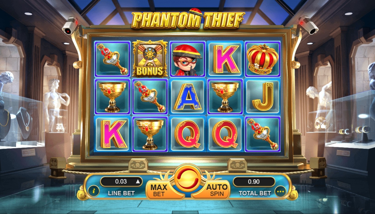 Phantom Thief Slot Gameplay