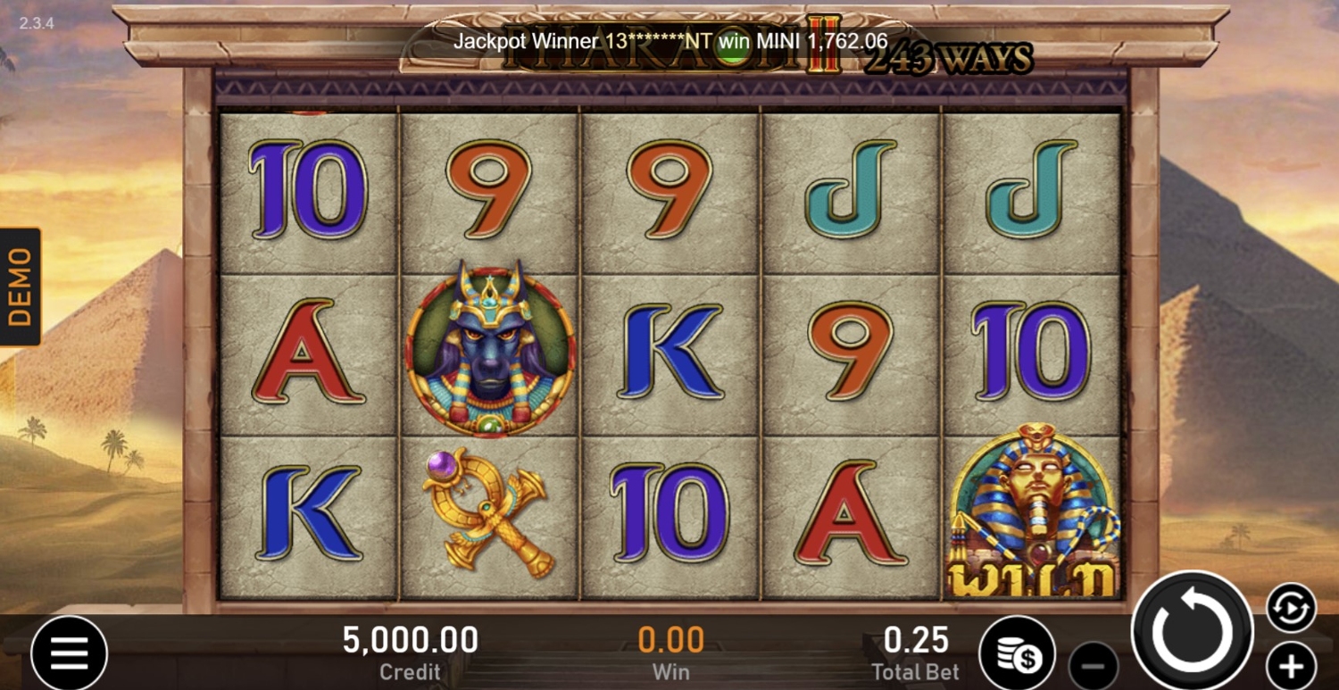 Pharaoh 2 Slot Gameplay