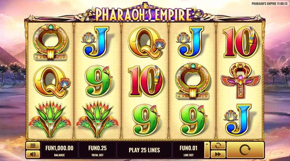 Pharaoh's Empire Slot Gameplay
