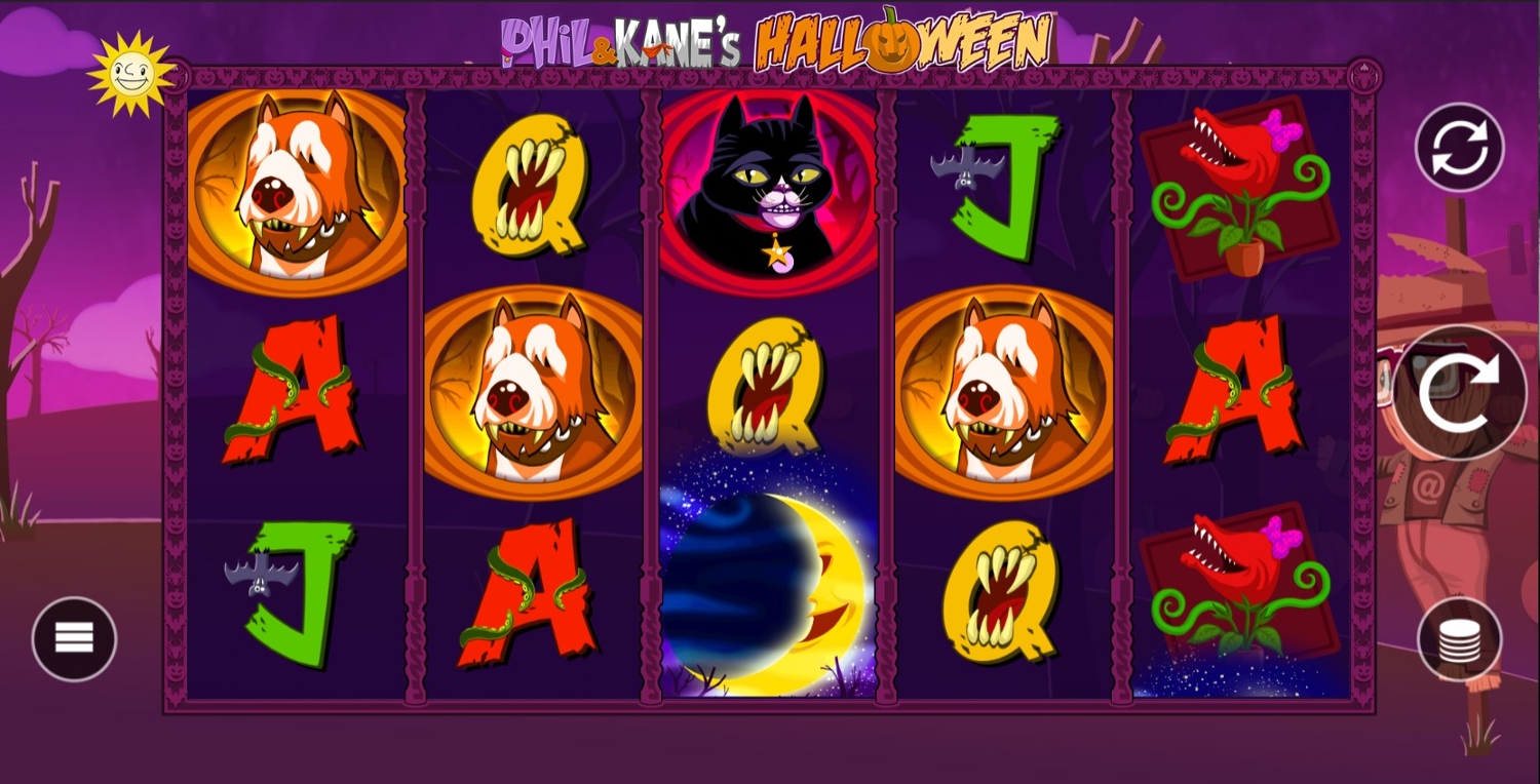Phil and Kanes Halloween Slot Gameplay
