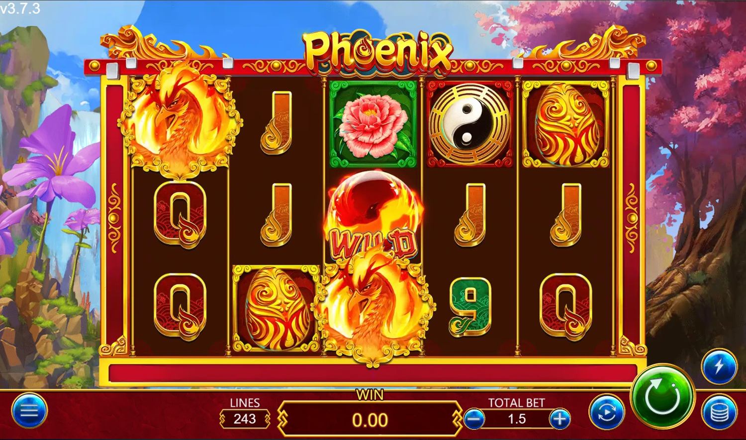Phoenix (Dragoon Soft) Slot Gameplay